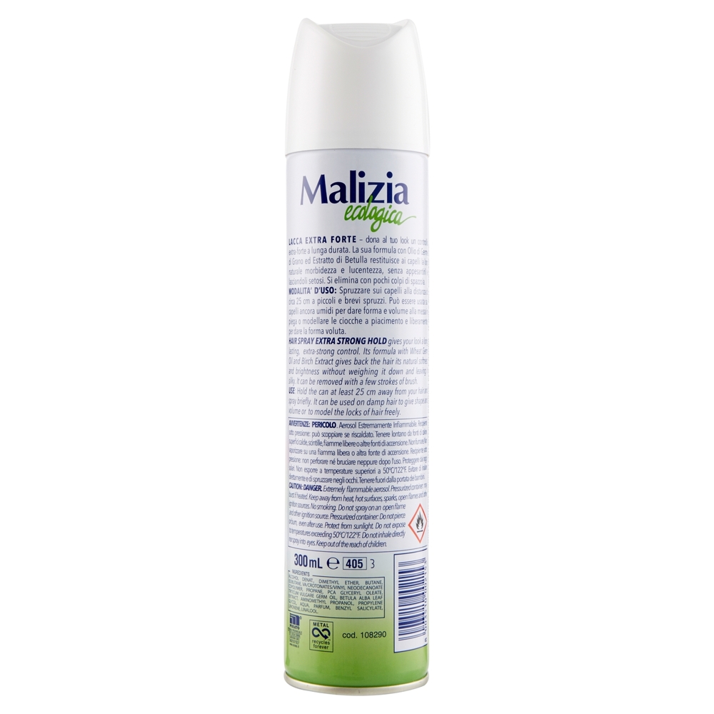 Malizia ecologica Lacca Extra Forte Ecofix 300 ml